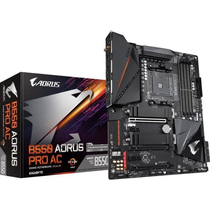 Gigabyte B550 AORUS PRO AC bundkort