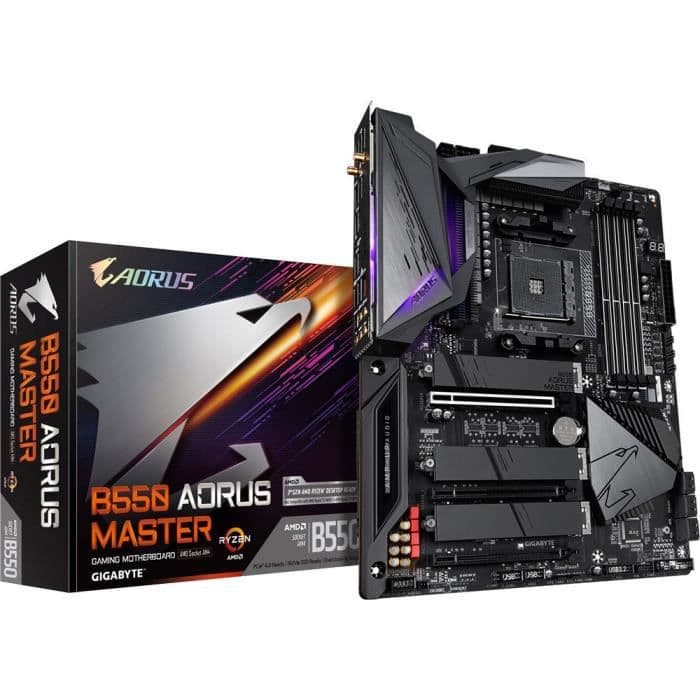 Gigabyte B550 AORUS MASTER emolevy