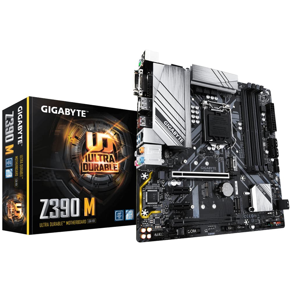 Gigabyte Z390 M Bundkort