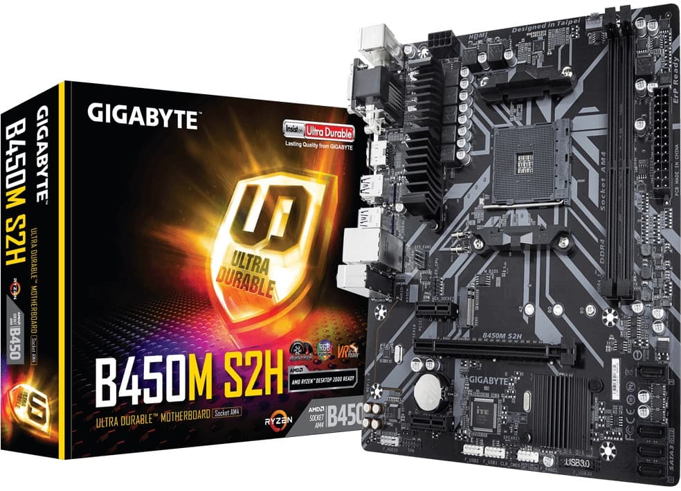 Gigabyte MB GBT AMD AM4 B450M S2H M-ATX