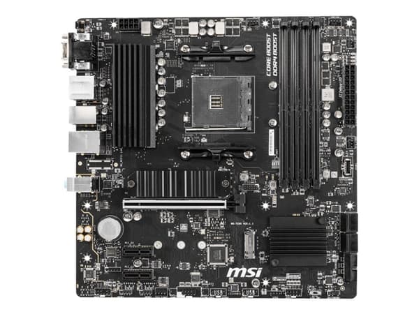 MSI B550M PRO-VDH - Hovedkort - micro ATX - Socket AM4 - AMD B550 Chipset - USB-C Gen1, USB 3.2 Gen 1 - Gigabit LAN - innbygd grafikk (CPU kreves) -