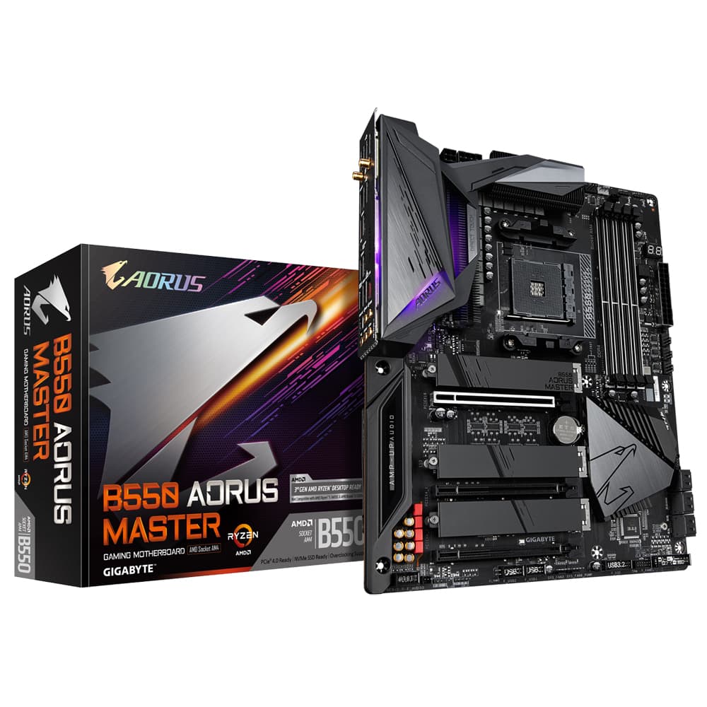 Gigabyte B550 Aorus Master Bundkort