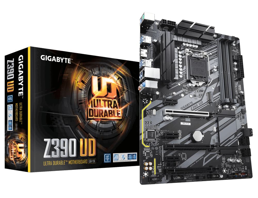 Gigabyte Z390 UD Bundkort