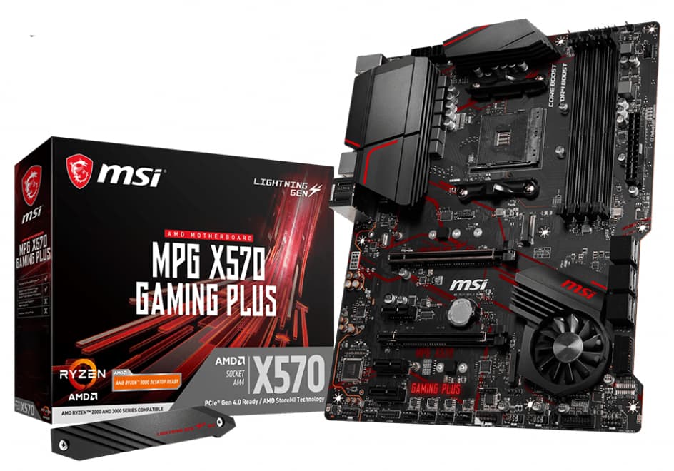 MSI MPG X570 Gaming Plus bundkort
