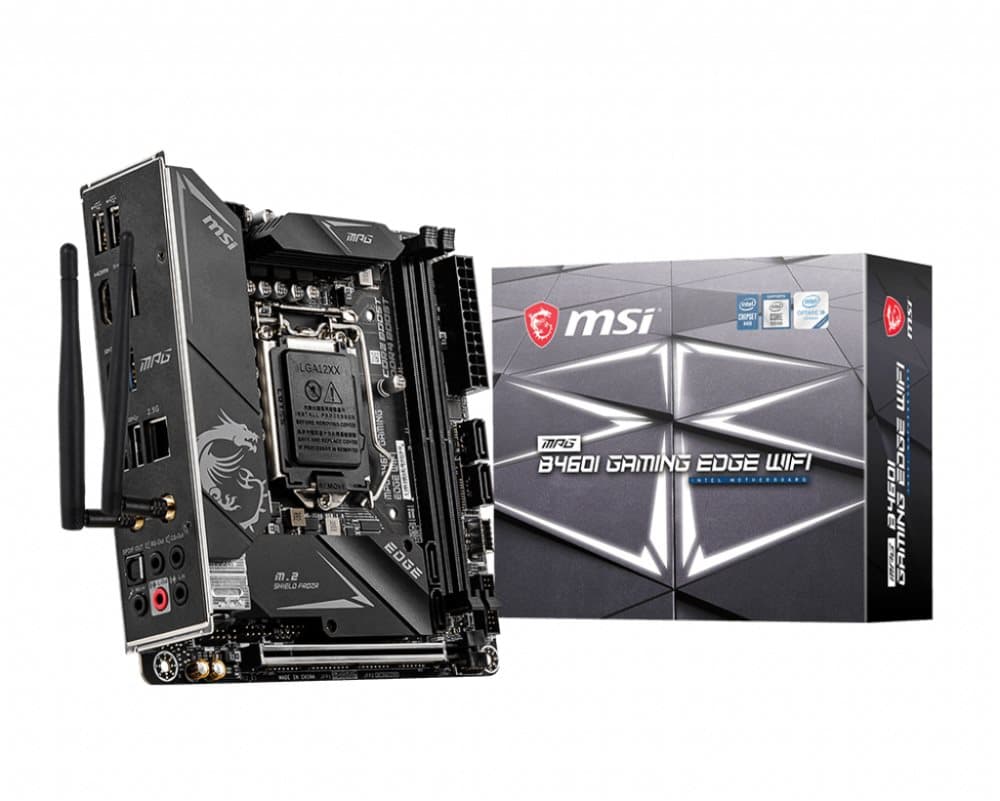 MSI MPG B460I GAMING EDGE WIFI bundkort