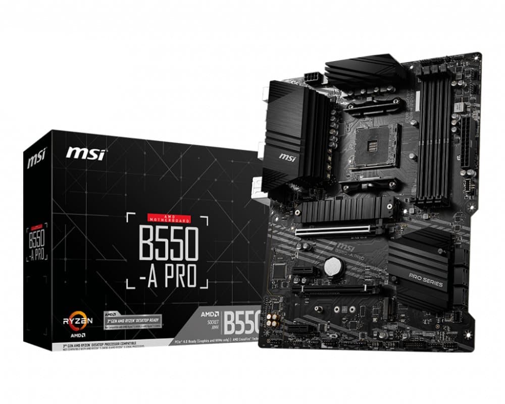 MSI B550-A Pro Bundkort