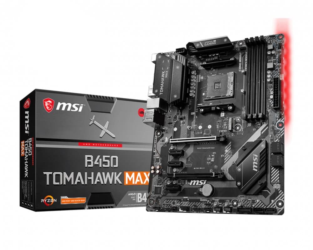 MSI B450 TOMAHAWK MAX Bundkort