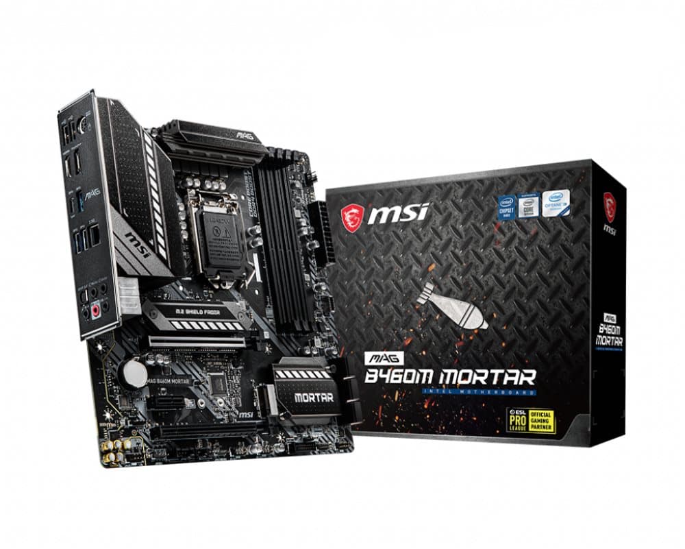 MSI MAG B460M MØRTEL bundkort