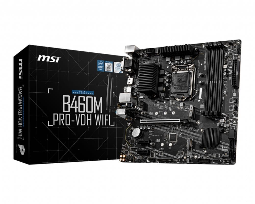 MSI B460M PRO-VDH WIFI bundkort