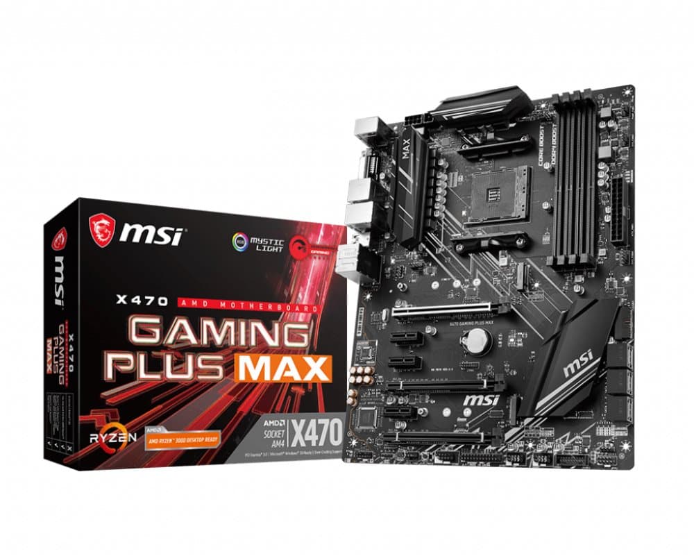 MSI X470 Gaming Plus Max bundkort