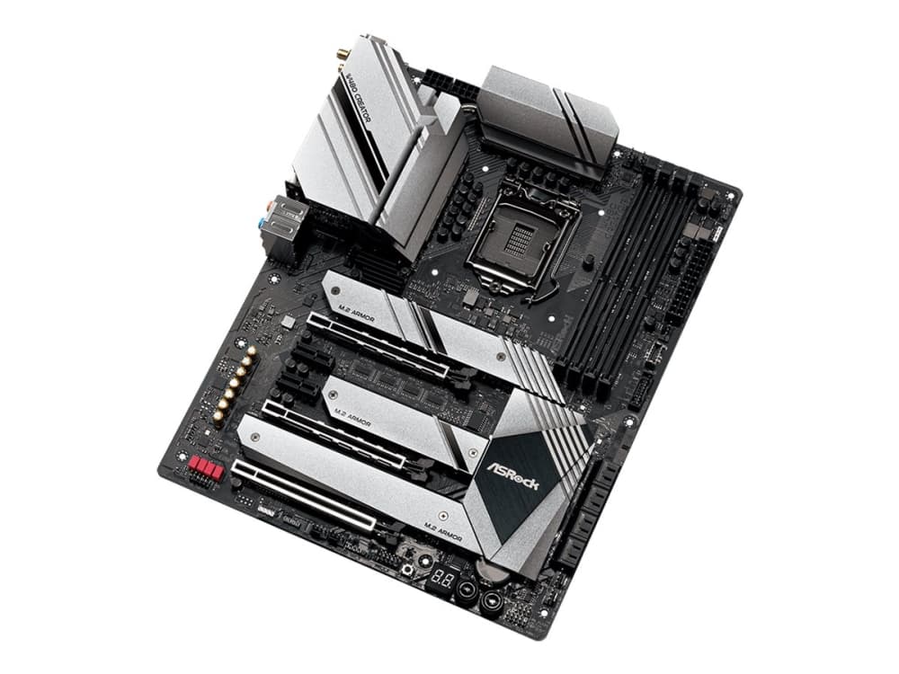 ASRock W480 Creator - Hovedkort - ATX - LGA1200-sokkel - W480 - USB-C Gen2, USB 3.2 Gen 1, USB 3.2 Gen 2 - 10 Gigabit LAN, 2.5 Gigabit LAN, Wi-Fi, Bl