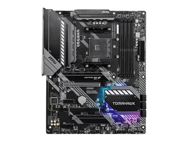 MSI MAG B550 TOMAHAWK - Hovedkort - ATX - Socket AM4 - AMD B550 Chipset - USB-C Gen2, USB-C Gen1, USB 3.2 Gen 1, USB 3.2 Gen 2 - Gigabit LAN, 2.5 Gig