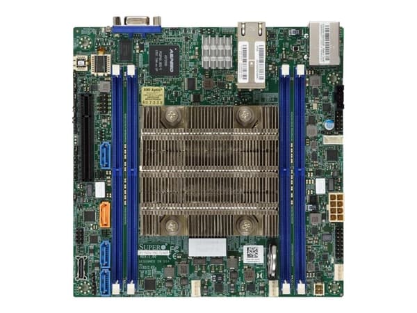 SUPERMICRO X11SDV-8C-TP8F - Hovedkort - FlexATX - Intel Xeon D-2146NT - USB 3.0 - 4 x Gigabit LAN, 4 x 10 Gigabit LAN - innbygd grafikk