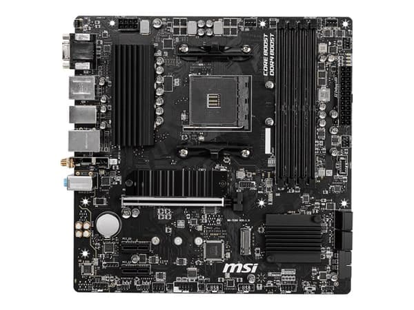 MSI B550M PRO-VDH WIFI - Moderkort - micro ATX - Socket AM4 - AMD B550 Chipuppsättning - USB-C Gen1, USB 3.2 Gen 1 - Bluetooth, Gigabit LAN, Wi-Fi -