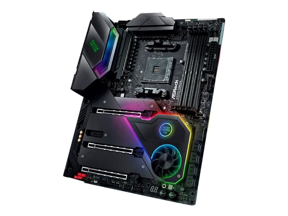 ASRock X570 Taichi - Razer Edition - hovedkort - ATX - Socket AM4 - AMD X570 - USB-C Gen2, USB 3.2 Gen 1, USB 3.2 Gen 2 - Bluetooth, 2.5 Gigabit LAN,