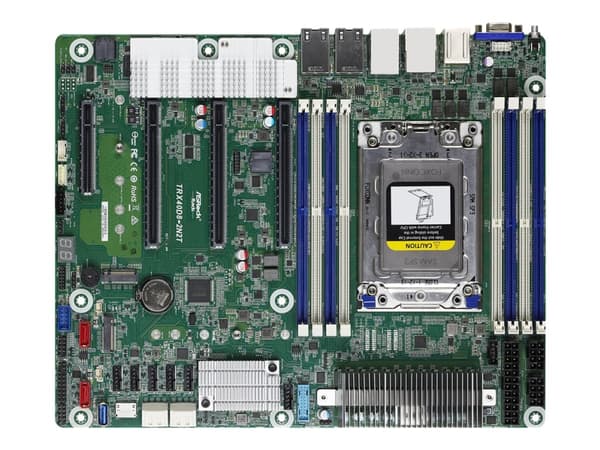 ASRock Rack TRX40D8-2N2T - Hovedkort - ATX - Socket TR4 - AMD TRX40 Chipset - USB-C Gen2, USB 3.2 Gen 1, USB 3.2 Gen 2 - 10 Gigabit LAN, 2.5 Gigabit