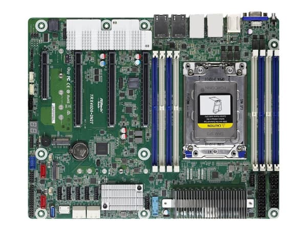 ASRock Rack TRX40D8-2N2T - Hovedkort - ATX - Socket TR4 - AMD TRX40 Chipset - USB-C Gen2, USB 3.2 Gen 1, USB 3.2 Gen 2 - 10 Gigabit LAN, 2.5 Gigabit