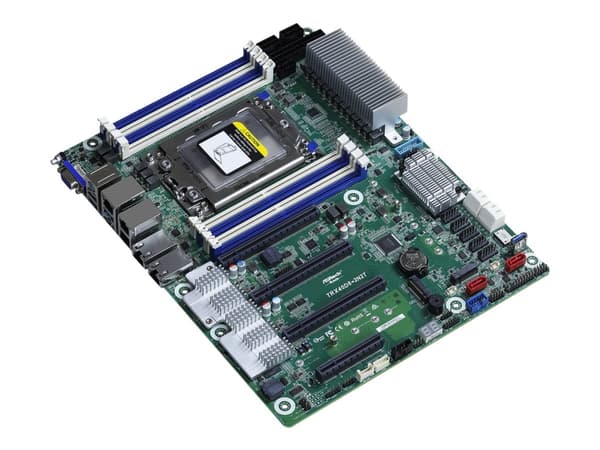 ASRock Rack TRX40D8-2N2T - Hovedkort - ATX - Socket TR4 - AMD TRX40 Chipset - USB-C Gen2, USB 3.2 Gen 1, USB 3.2 Gen 2 - 10 Gigabit LAN, 2.5 Gigabit