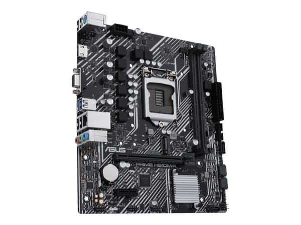 ASUS PRIME H510M-K - Hovedkort - micro ATX - LGA1200-sokkel - H510 Chipset - USB 3.2 Gen 1 - Gigabit LAN - innbygd grafikk (CPU kreves) - HD-lyd (8-k