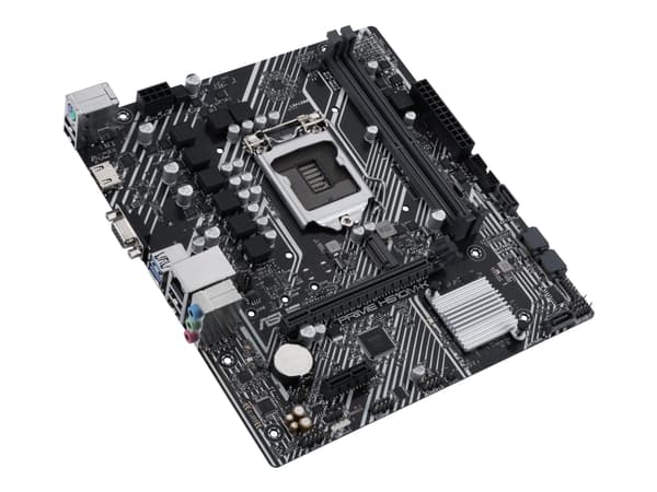 ASUS PRIME H510M-K - Hovedkort - micro ATX - LGA1200-sokkel - H510 Chipset - USB 3.2 Gen 1 - Gigabit LAN - innbygd grafikk (CPU kreves) - HD-lyd (8-k