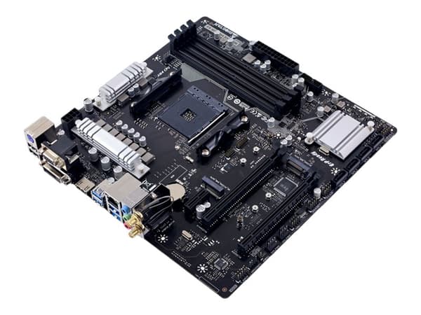 Biostar B550MX/E PRO - Hovedkort - micro ATX - Socket AM4 - AMD B550 Chipset - USB 3.2 Gen 1 - Gigabit LAN - innbygd grafikk (CPU kreves) - HD-lyd (8