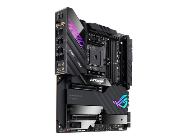ASUS ROG CROSSHAIR VIII EXTREME - Hovedkort - utvidet ATX (E-ATX) - Socket AM4 - AMD X570 Chipset - USB-C Gen2, USB-C Gen 2x2, USB 3.2 Gen 1, USB 3.2