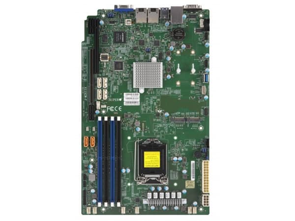 SUPERMICRO X11SCW-F - Bundkortti - LGA1151-asennuspaikka - C246-piirisarja - USB 3.1 Gen 1, USB 3.1 Gen 2 - 2 x Gigabit LAN - sisäinen grafiikka