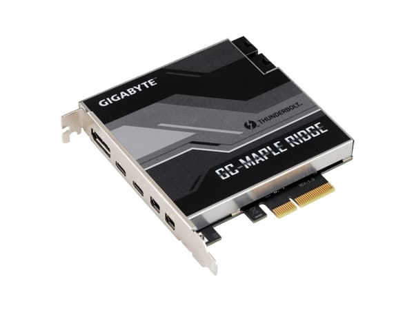 Gigabyte GC-MAPLE RIDGE (rev. 1.0) - Thunderbolt-adapter - PCIe 3.0 x4 - Thunderbolt 4 x 2