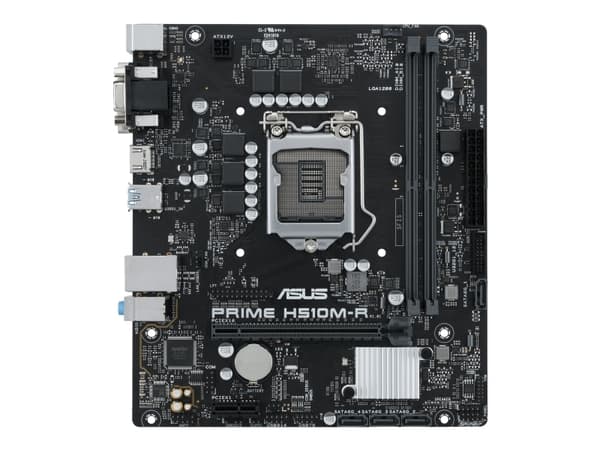 ASUS PRIME H510M-R - Emolevy - micro-ATX - LGA1200-asennuspaikka - H510-piirisarja - USB 3.2 Gen 1 - Gigabit LAN - sisäinen grafiikka (CPU tarvitaan)