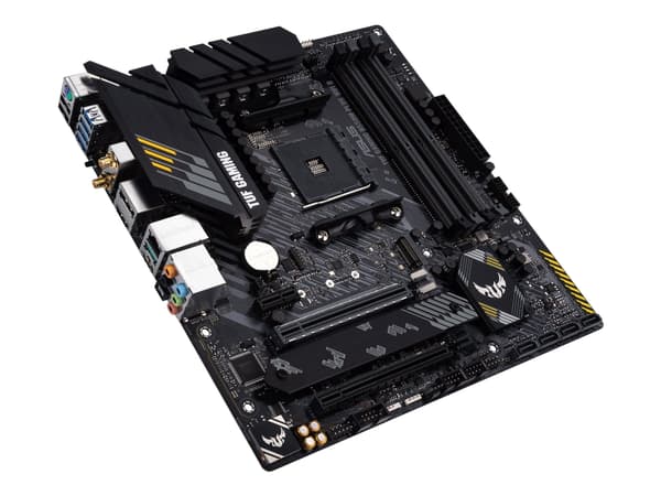 ASUS TUF GAMING B550M-PLUS WIFI II - Hovedkort - micro ATX - Socket AM4 - AMD B550 Chipset - USB-C Gen2, USB 3.2 Gen 1, USB 3.2 Gen 2 - 2.5 Gigabit L