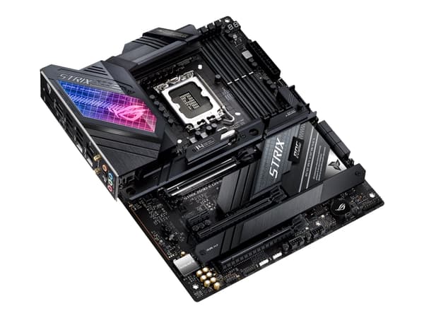 ASUS ROG STRIX Z690-E GAMING WIFI - Hovedkort - ATX - LGA1700-sokkel - Z690 Chipset - USB-C Gen 2x2, USB-C Gen2, USB 3.2 Gen 1, USB 3.2 Gen 2 - 2.5 G