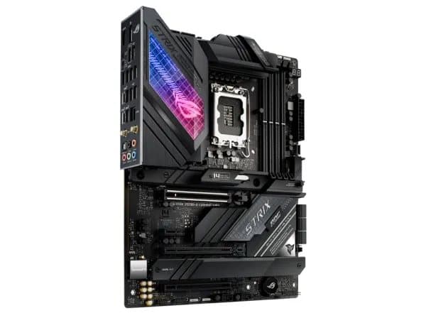 ASUS ROG STRIX Z690-E GAMING WIFI - Hovedkort - ATX - LGA1700-sokkel - Z690 Chipset - USB-C Gen 2x2, USB-C Gen2, USB 3.2 Gen 1, USB 3.2 Gen 2 - 2.5 G