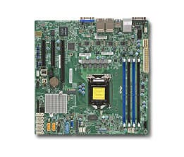 Supermicro X11SSH-LN4F, Intel, LGA 1151 (kontakt H4), E3-1200, 14 nm, 80 W, DDR4-SDRAM