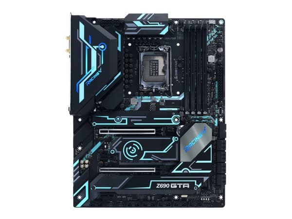 Biostar RACING Z690GTA - Hovedkort - ATX - LGA1700-sokkel - Z690 Chipset - USB-C Gen2, USB 3.2 Gen 1, USB 3.2 Gen 2 - Gigabit LAN, LAN, 2.5 Gigabit L