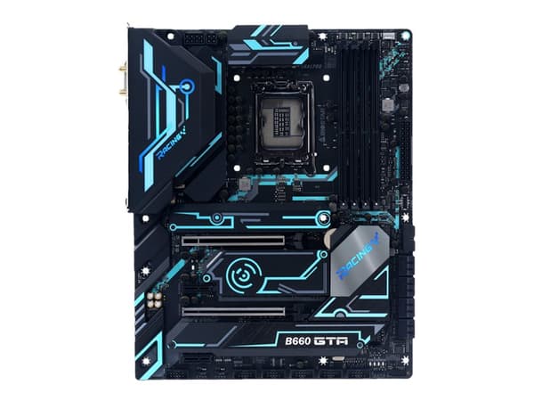 Biostar B660GTA - Hovedkort - ATX - LGA1700-sokkel - B660 Chipset - USB 3.2 Gen 2, USB-C 3.2 Gen2 - 2.5 Gigabit LAN - innbygd grafikk (CPU kreves) -