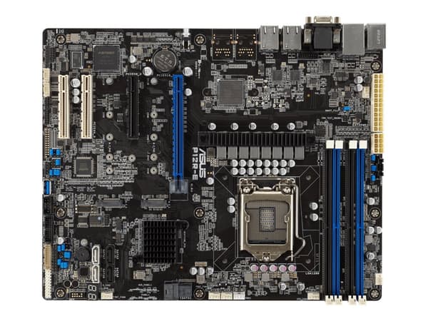 ASUS P12R-E - Emolevy - ATX - LGA1200-asennuspaikka - C256-piirisarja - USB 3.2 Gen 1, USB 3.2 Gen 2 - 2 x 10 Gigabit LAN - sisäinen grafiikka - sisä