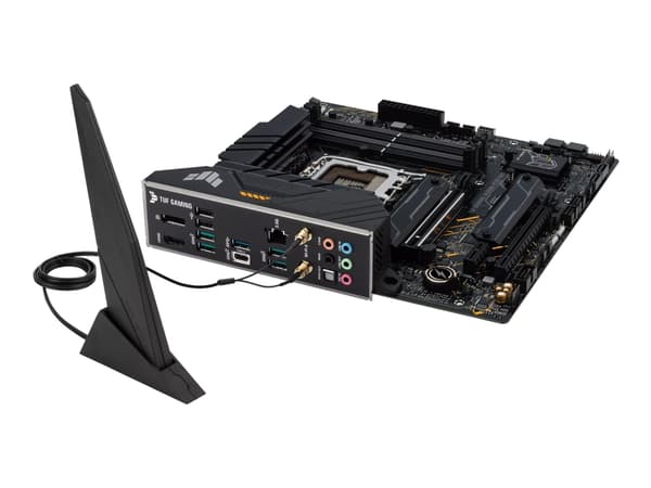 ASUS TUF GAMING B660M-PLUS WIFI - Hovedkort - micro ATX - LGA1700-sokkel - B660 Chipset - USB-C Gen1, USB 3.2 Gen 1, USB 3.2 Gen 2, USB-C Gen 2x2 - 2