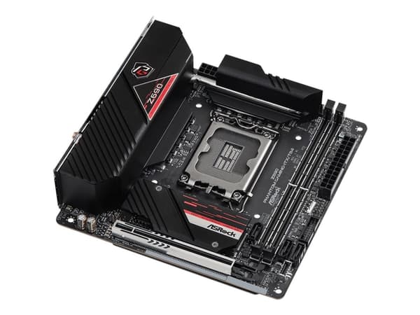 ASRock Z690 Phantom Gaming-ITX/TB4 - Hovedkort - mini-ITX - LGA1700-sokkel - Z690 Chipset - USB 3.2 Gen 1, USB 3.2 Gen 2, USB-C Gen 2x2, USB4 - Bluet