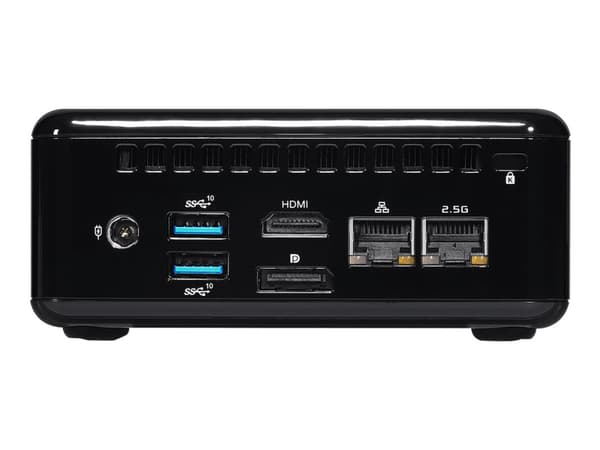 ASRock Industrial NUC BOX-1115G4 - Barebone - boks - 1 x Core i3 1115G4 / inntil 4.1 GHz - RAM 0 GB - UHD Graphics - Gigabit Ethernet, 2.5 Gigabit Et