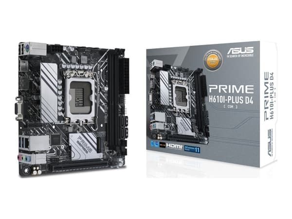 ASUS PRIME H610I-PLUS D4-CSM Intel H610 LGA 1700 Mini-ITX