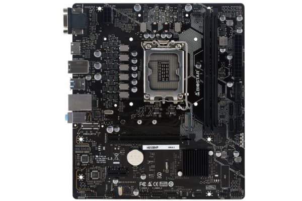 Biostar H610MHP - Hovedkort - mikro ATX - LGA1700-sokkel - innbygd grafikk (CPU kreves) - HD-lyd (8-kanalers)