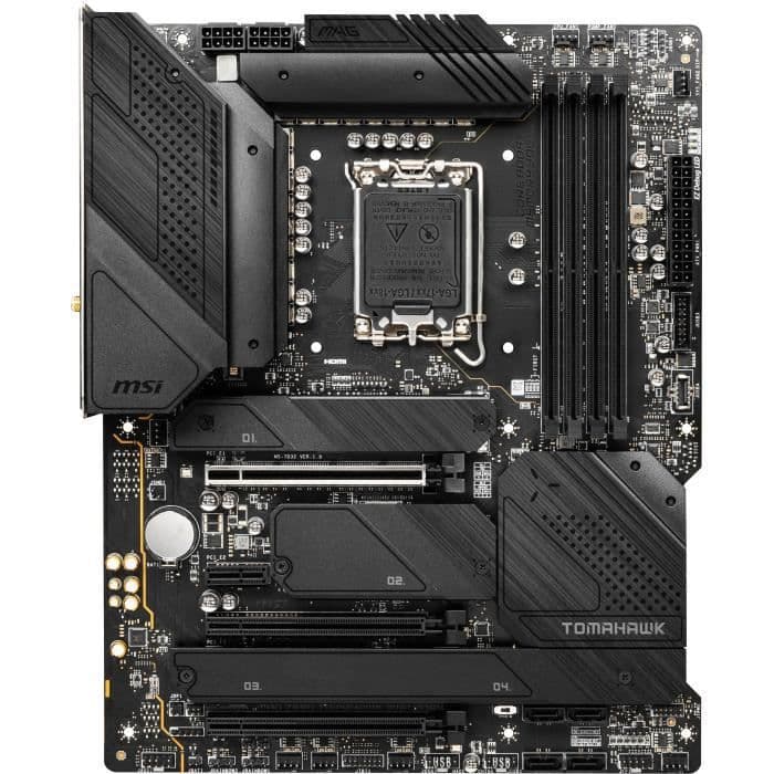 MSI - MAG Z690 TOMAHAWK WIFI DDR4 - Moderkort - Sockel LGA 1700 - Chipset Intel Z690