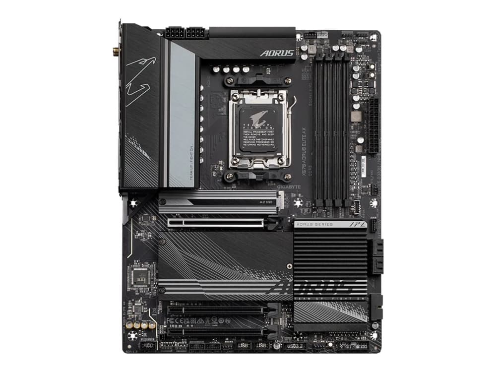 Gigabyte X670 AORUS ELITE AX moderkort AMD X670 AM5-sockel ATX