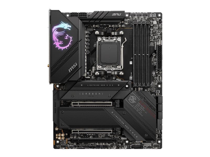 MSI MPG X670E CARBON WIFI moderkort AMD X670 AM5-sockel ATX