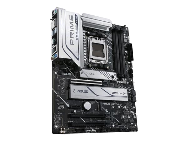 ASUS Prime X670-P - Hovedkort - ATX - Socket AM5 - AMD X670 Chipset - USB-C 3.2 Gen 1, USB-C Gen 2x2, USB 3.2 Gen 1, USB 3.2 Gen 2 - 2.5 Gigabit LAN