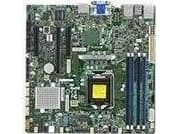 Supermicro X11SSZ-QF, Intel, LGA 1151 (uttag H4), 95 W, DDR4-SDRAM, 64 GB, DIMM