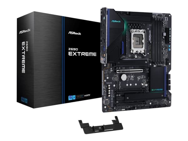 ASRock Z690 Extreme - Hovedkort - ATX - LGA1700-sokkel - Z690 Chipset - USB 3.2 Gen 2, USB-C Gen2, USB 3.2 Gen 1, USB-C Gen 2x2 - Gigabit LAN, 2.5 Gi
