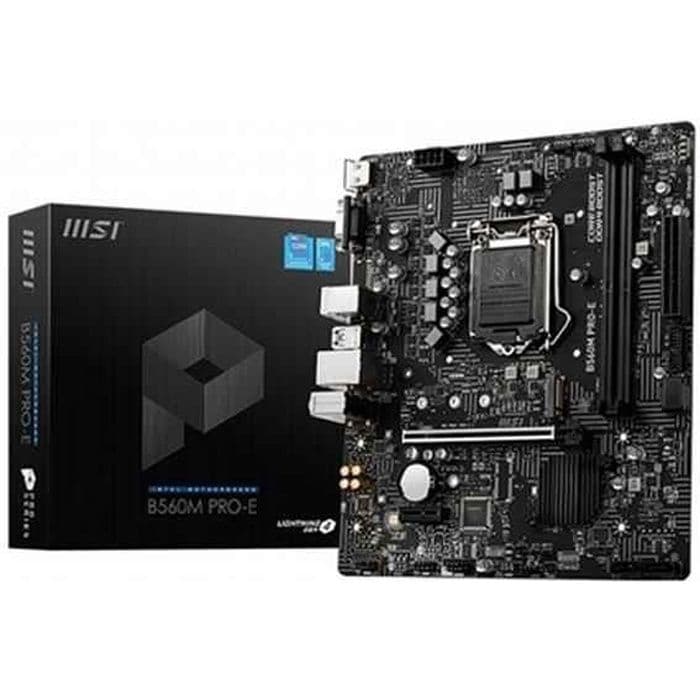 MSI B560M PRO-E Micro ATX LGA1200 Moderkort - - - MSI