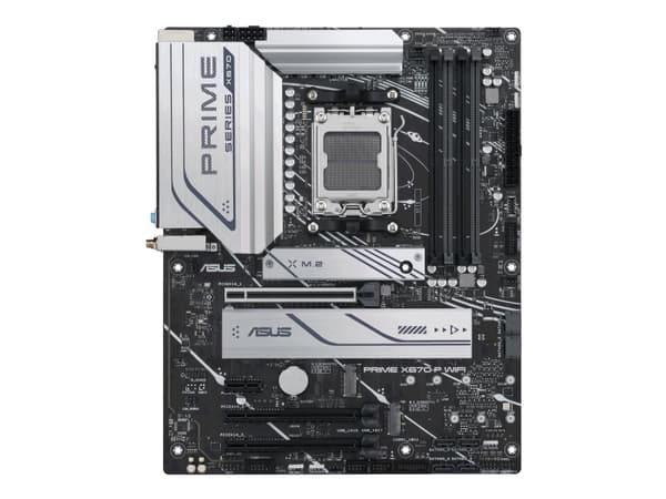 ASUS Prime X670-P WIFI - Hovedkort - ATX - Socket AM5 - AMD X670 Chipset - USB-C 3.2 Gen 1, USB-C Gen 2x2, USB 3.2 Gen 1, USB 3.2 Gen 2 - 2.5 Gigabit
