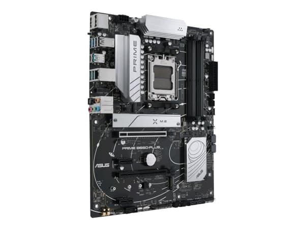 ASUS Prime B650-Plus - Moderkort - ATX - Socket AM5 - AMD B650 Chipuppsättning - USB-C 3.2 Gen2, USB 3.2 Gen 2, USB 3.2 Gen 1, USB-C 3.2 Gen 1 - 2.5